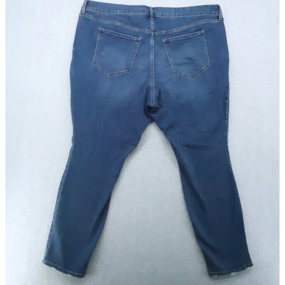 Old Navy Women's Jeans Size 24 Medium Wash Blue Denim Skinny